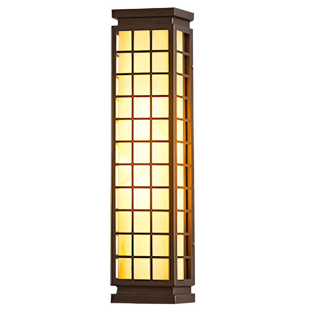 Classic Rectangular T5 Waterproof Vintage Wall Sconce