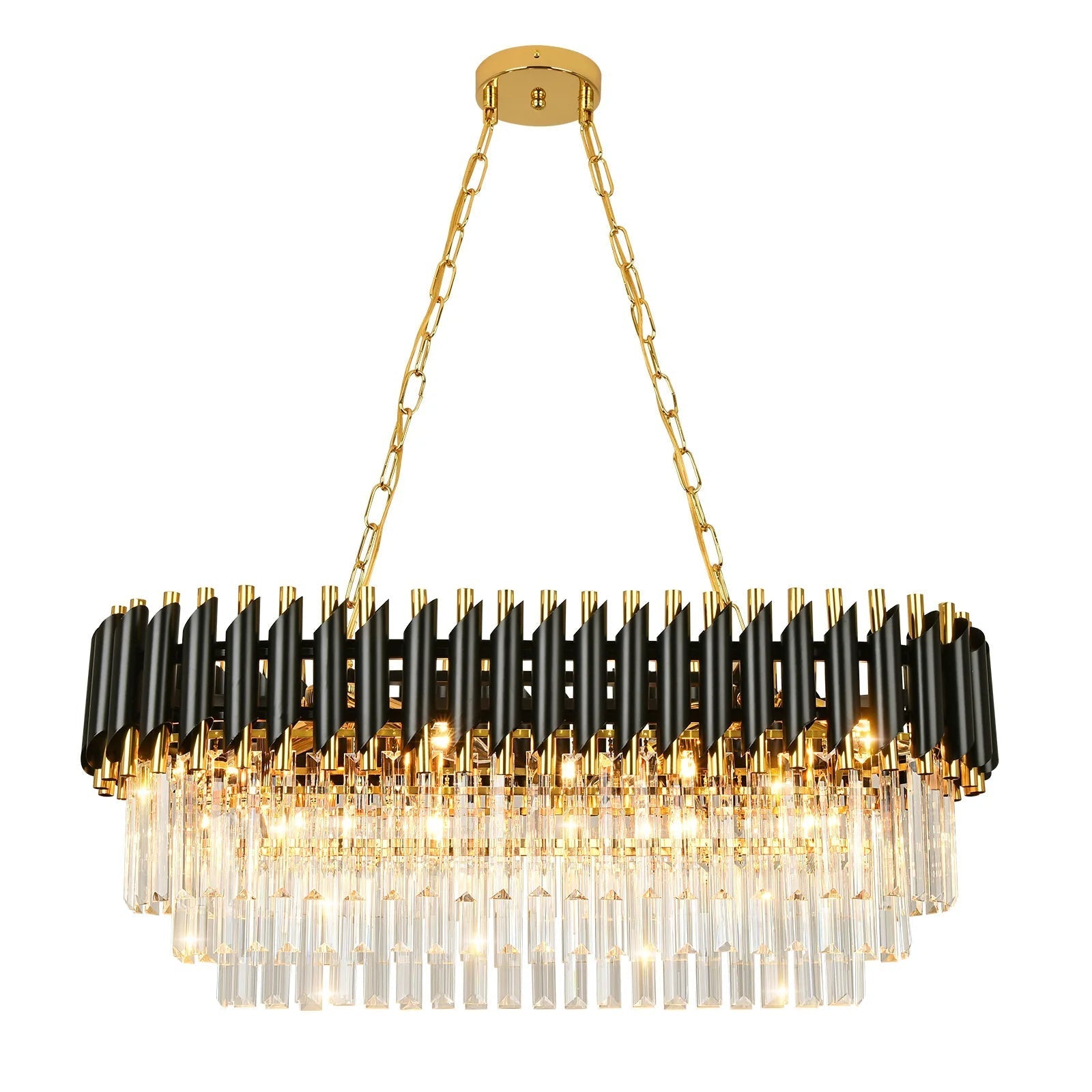 Verano Crystal Dining Room Light Fixture Chandelier