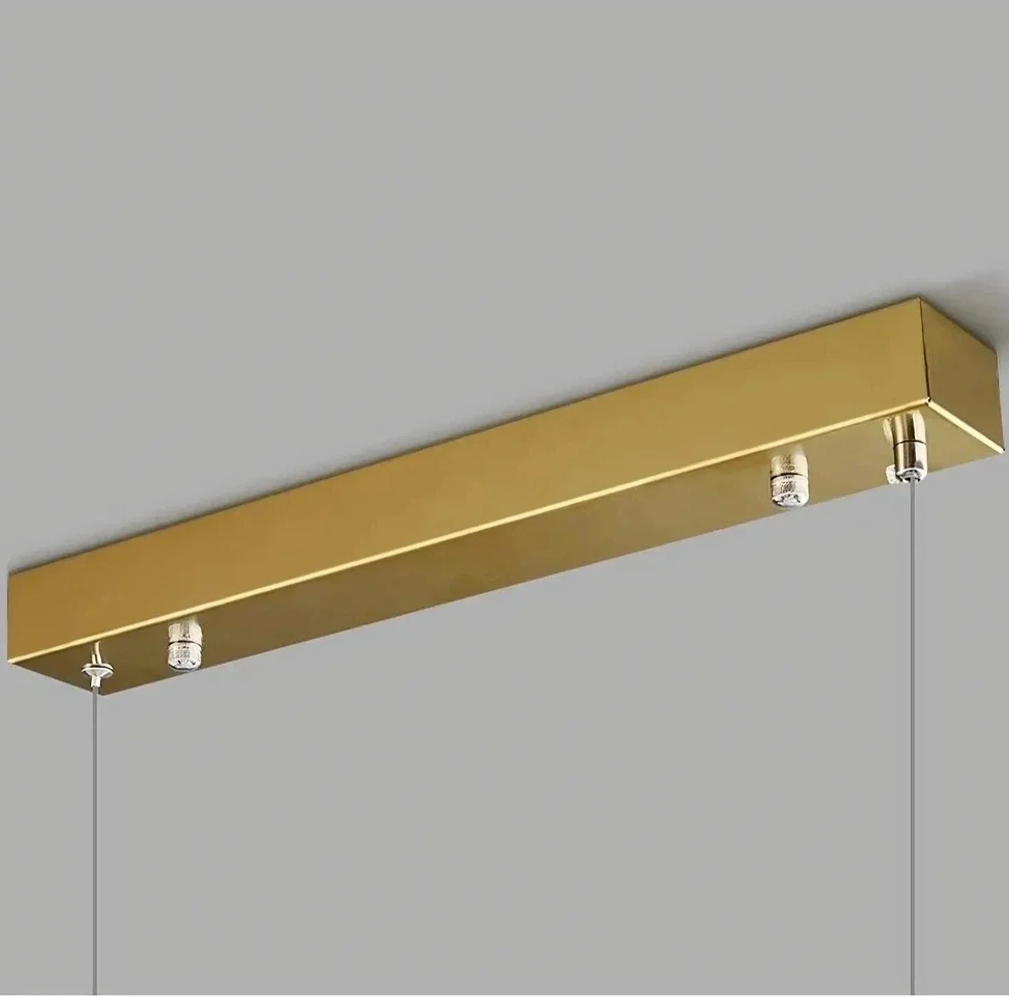 60" Natural Marble Dining Room Light Fixture