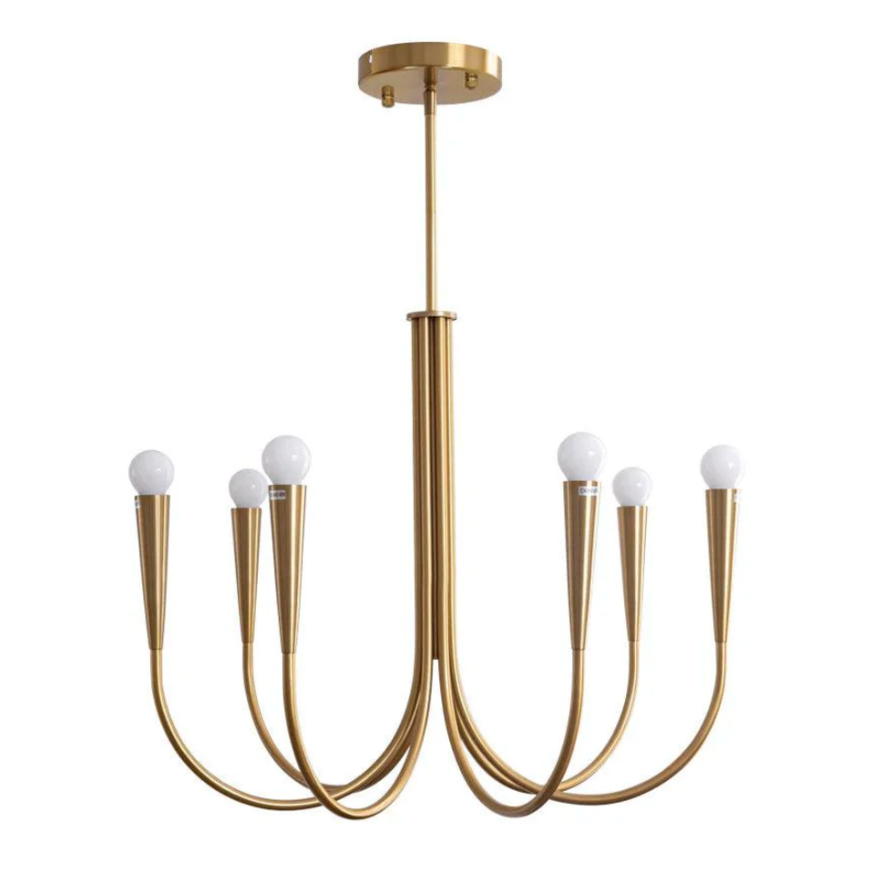 Swoop Arm Curved Chandelier | Tianguang Select