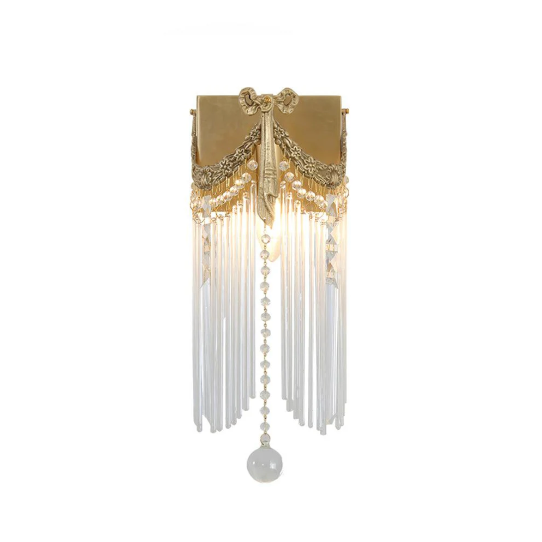 Bowknot Brass Wall Sconce | Tianguang Select