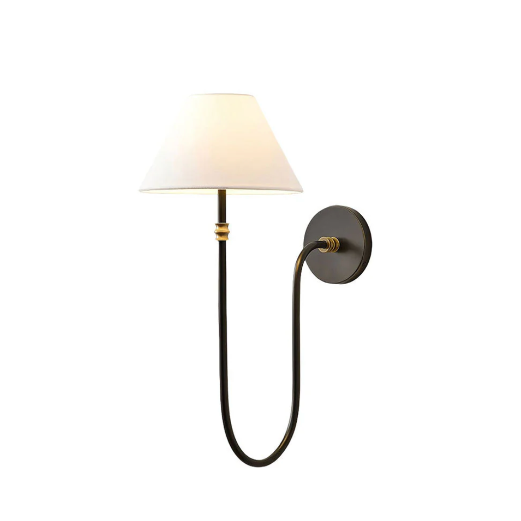 Collins Fabric Wall Light | Tianguang Select
