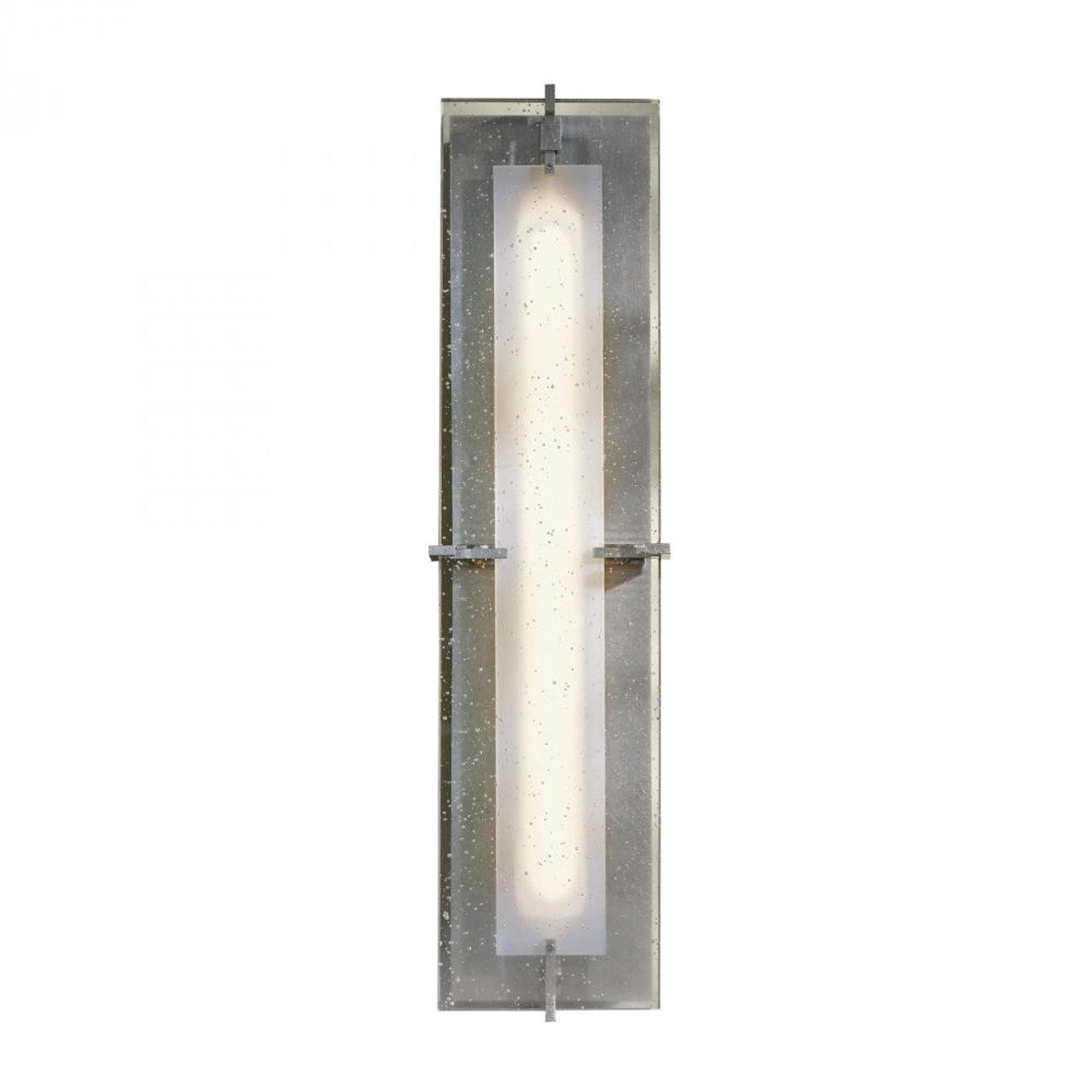 Double Axis Wall Light, 1-Light, LED, Soft Gold, Clear Glass, 23.5"H, Hardwired Wall Sconce, detail 2