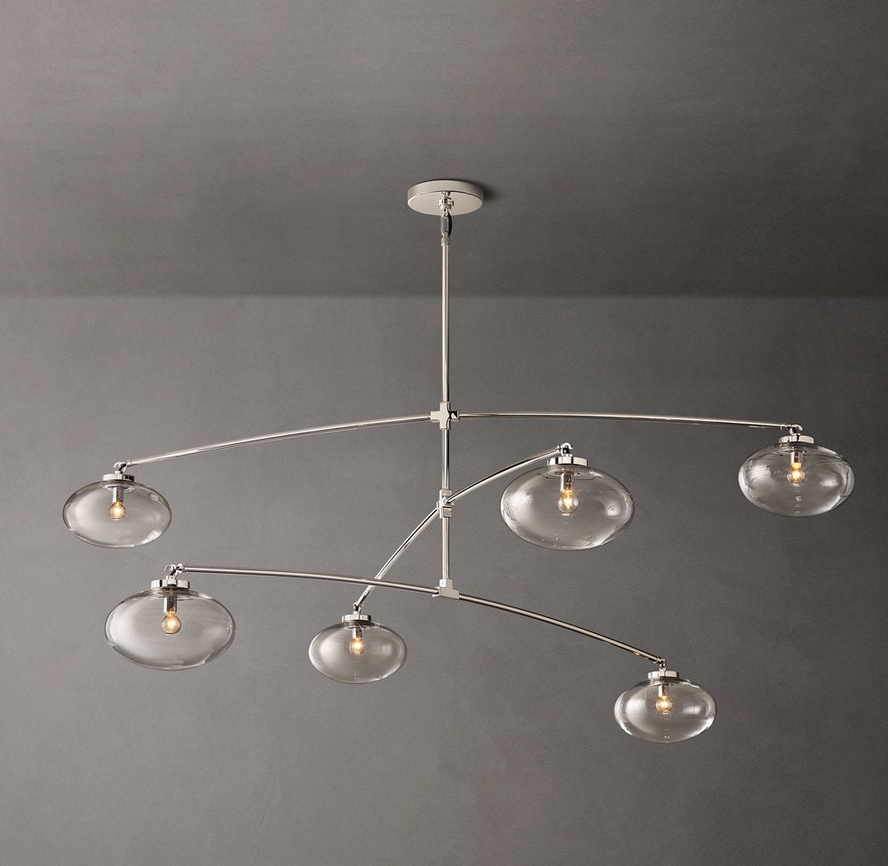 Chandelier detail image with finish, structure, and proportion visible