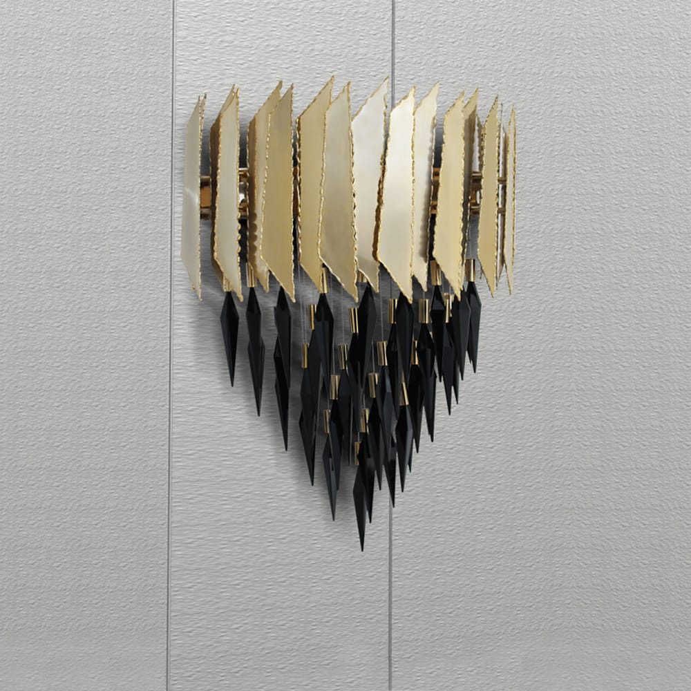 24 Carat Gold-Plated Contemporary Crystal