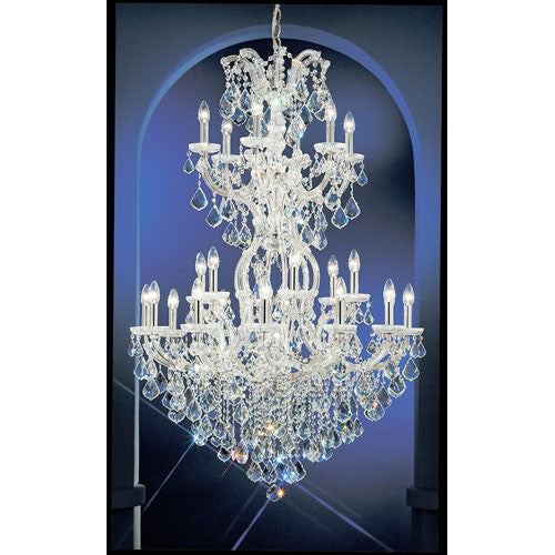 Maria Thersea Chrome Twenty Five-Light Chandelier