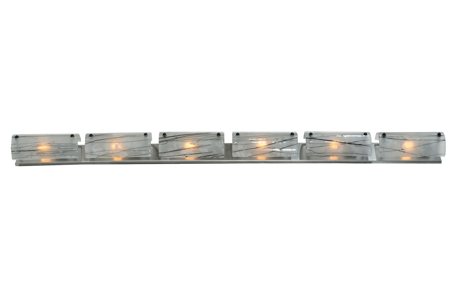 Branches 73 Inch 6-Light 73.00" Nickel Wall Sconce front view