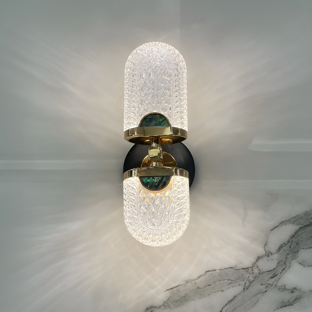 Creative LED Wall Fixtures with Three-Step Dimming - Up and Down Light Effect, Bedroom Wall Sconce, detail 6
