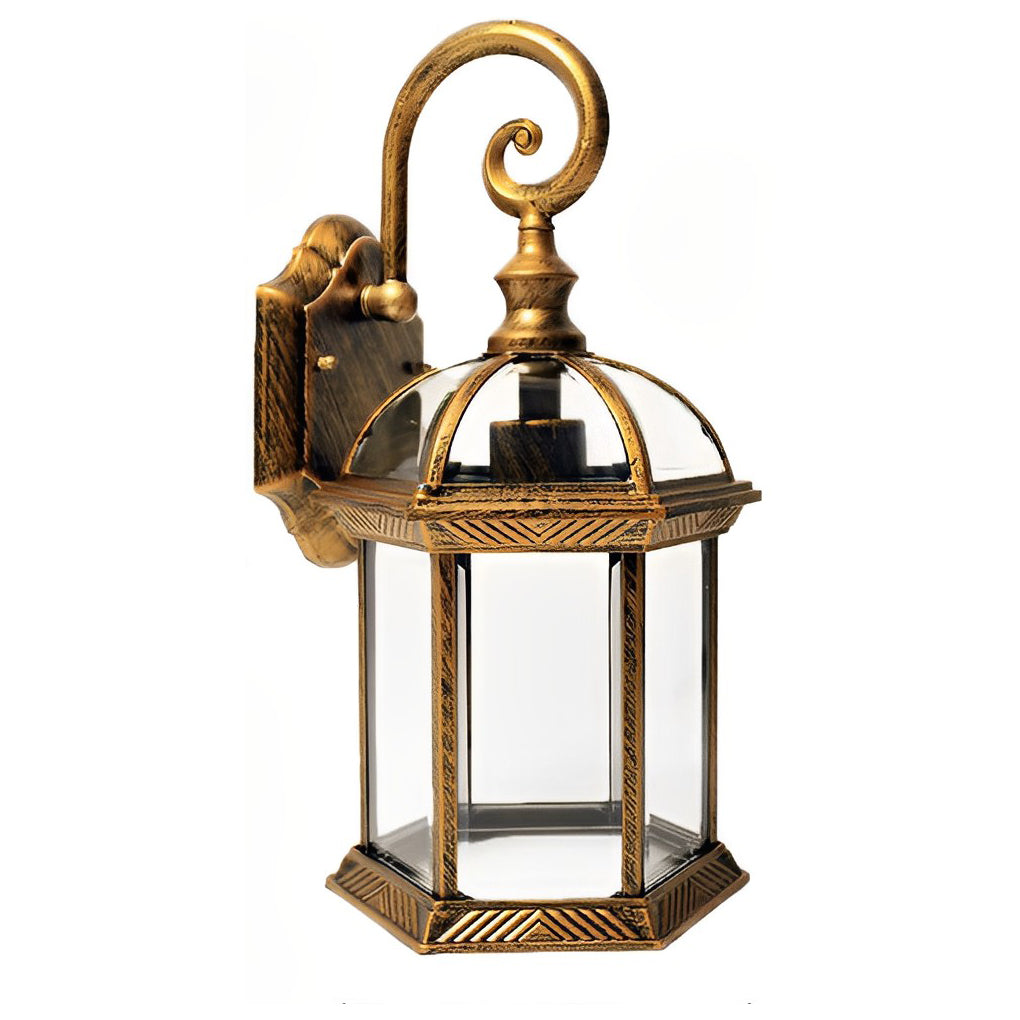 Double-layer Waterproof Glass E26 Vintage Wall Light, Wall Sconce, detail 8