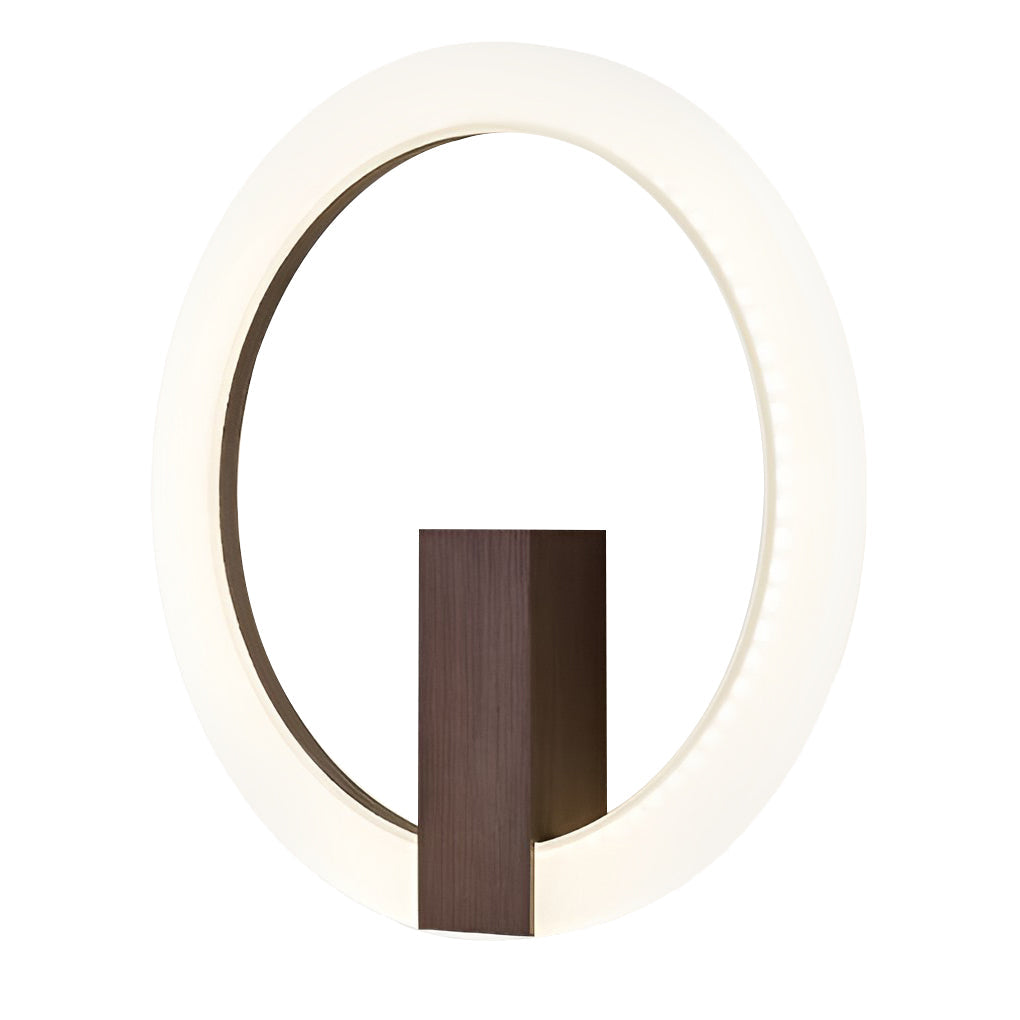 Circle Dimmable LED Contemporary Wall Light, Bedroom Wall Sconce, detail 10
