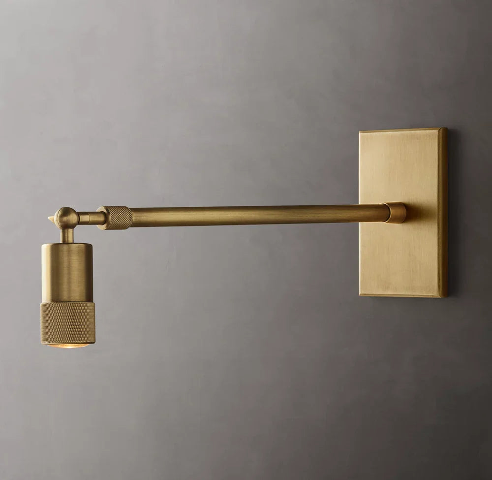 Utilitaire Grand Telescoping Wall Light, Bedroom Wall Sconce, detail 4