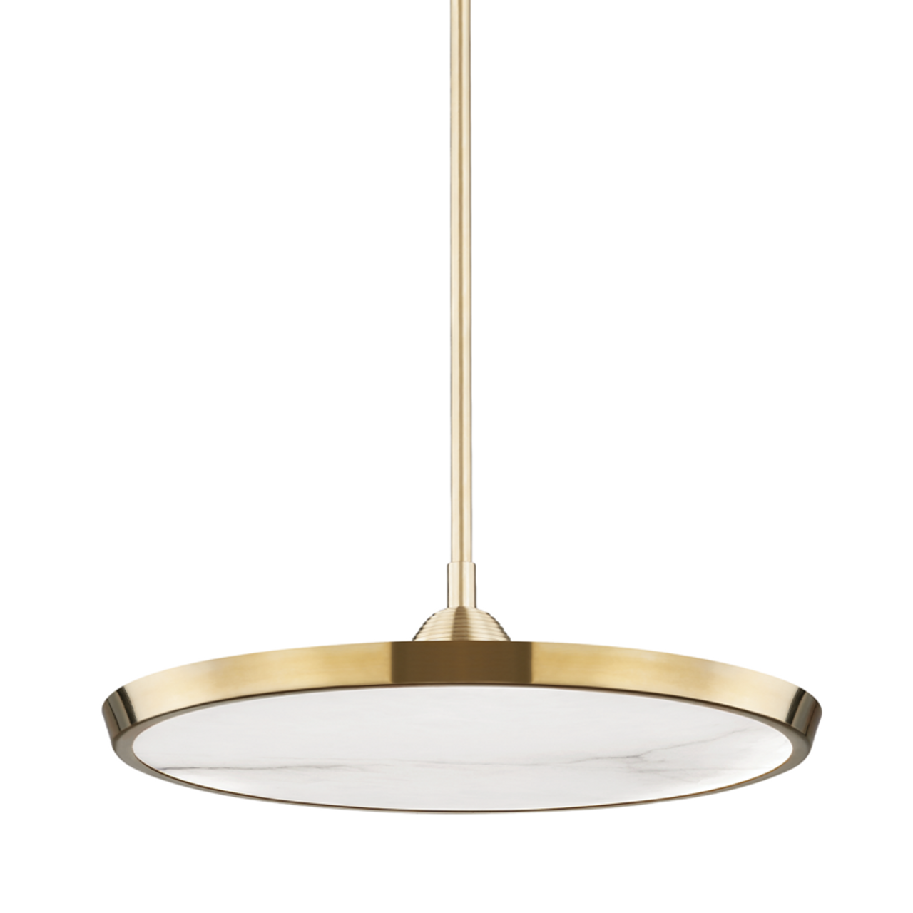 Crossing Waves Pendant, 1-Light, Standard Height, LED
