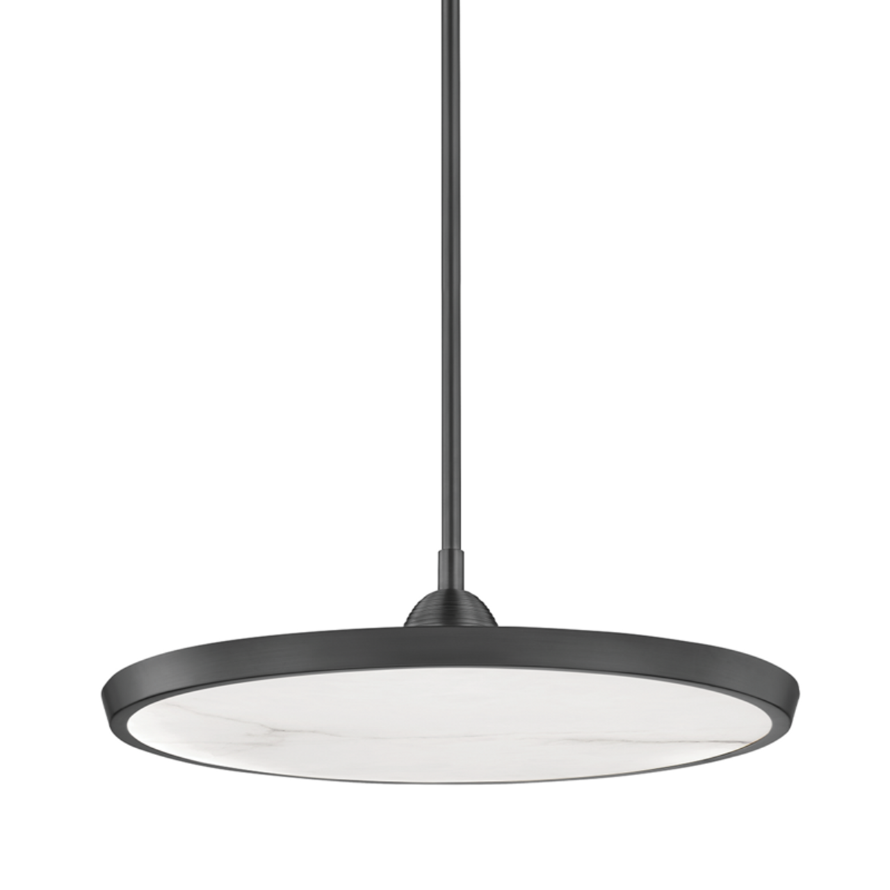 Crossing Waves Pendant, 1-Light, Standard Height, LED