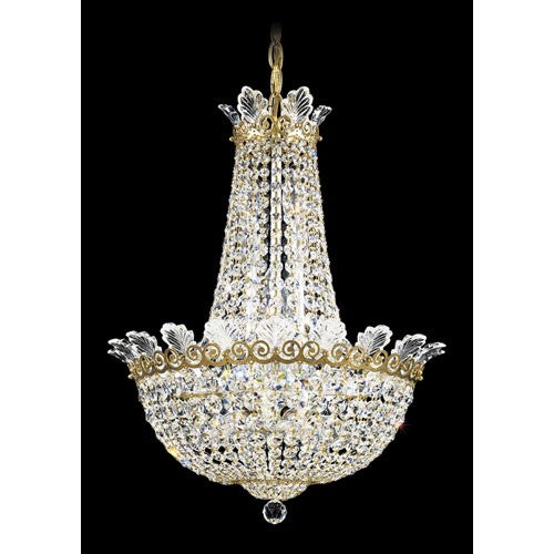 Roman Empire New Heirloom Gold 10-Light X Pendant Light