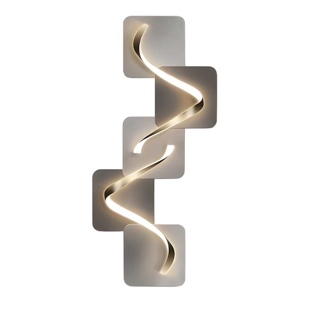 Crystal Geometric LED Wall Art Light USB Wall Painting