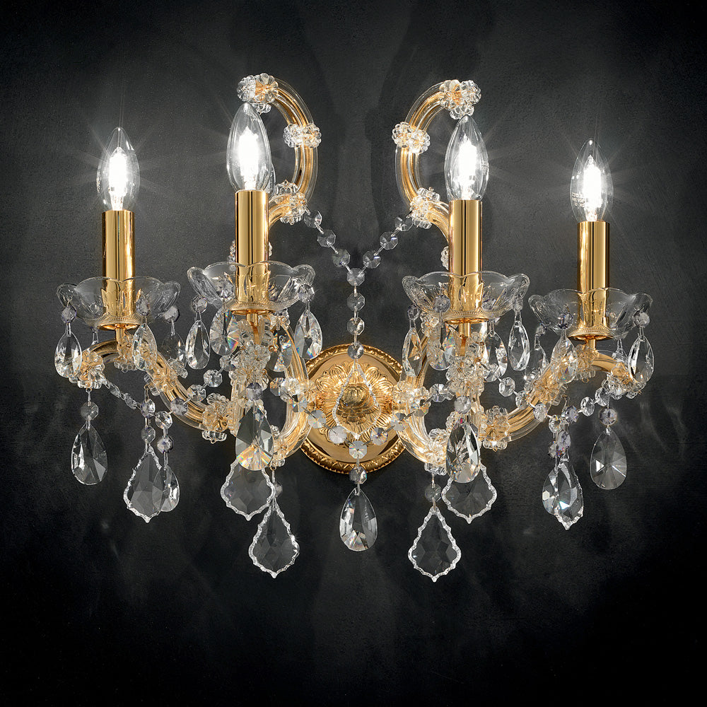 Four-Light Venetian Wall Light