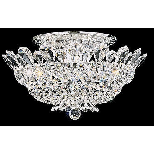 Trilliane Silver Eight-Light Crystal Swarovski
