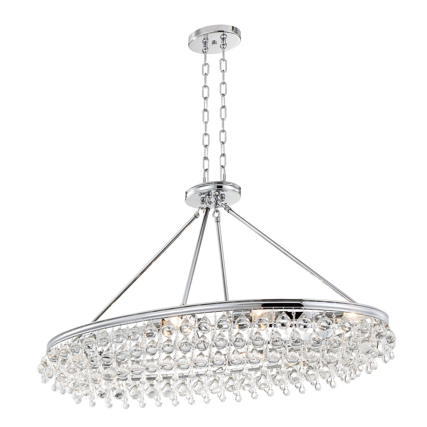 Group Calypso Polished Chrome 18-Inch Pendant Light