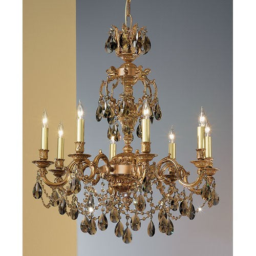 Classic Lighting Chateau French Gold Chandelier