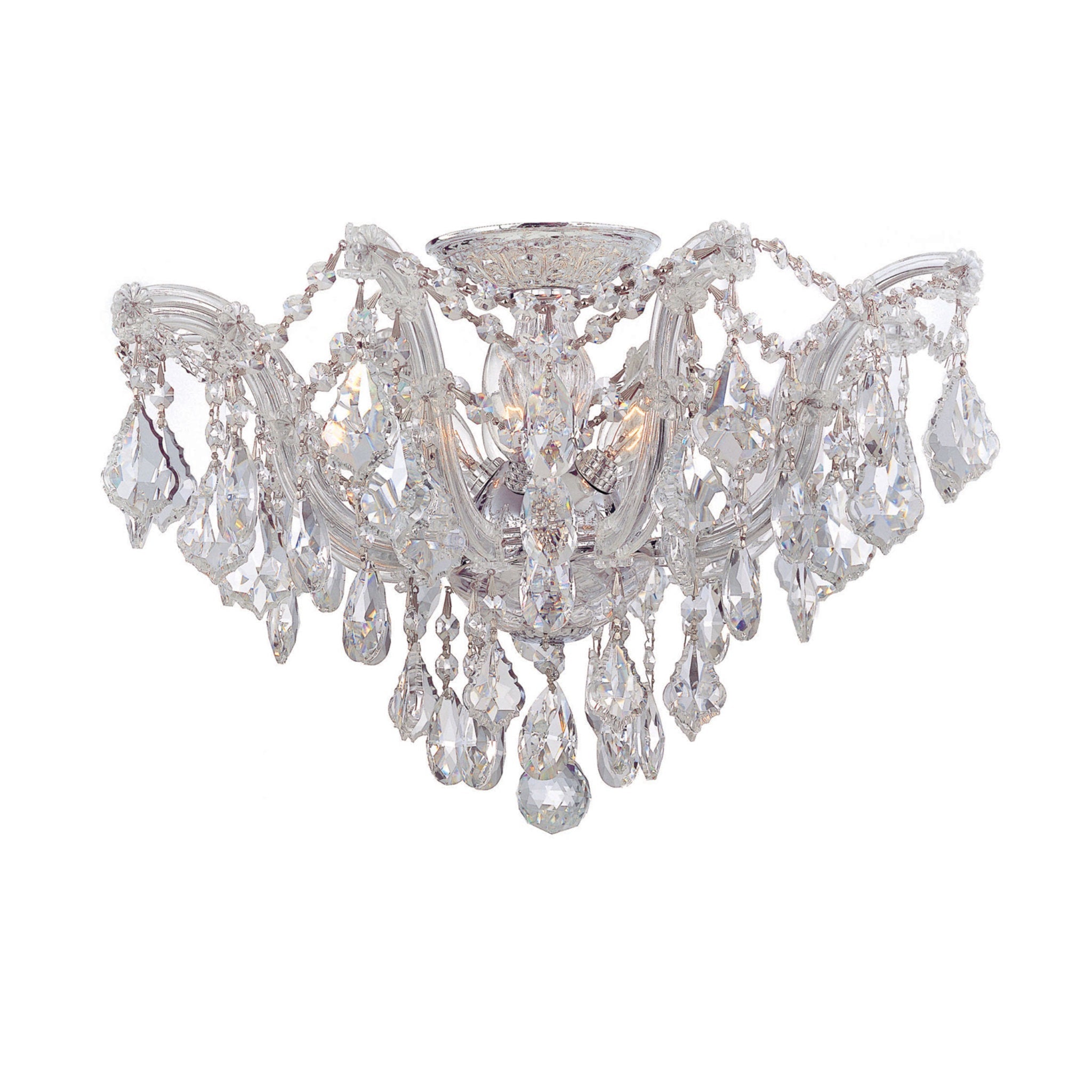Maria Theresa 19-Inch Swarovski Strass X Ceiling Light