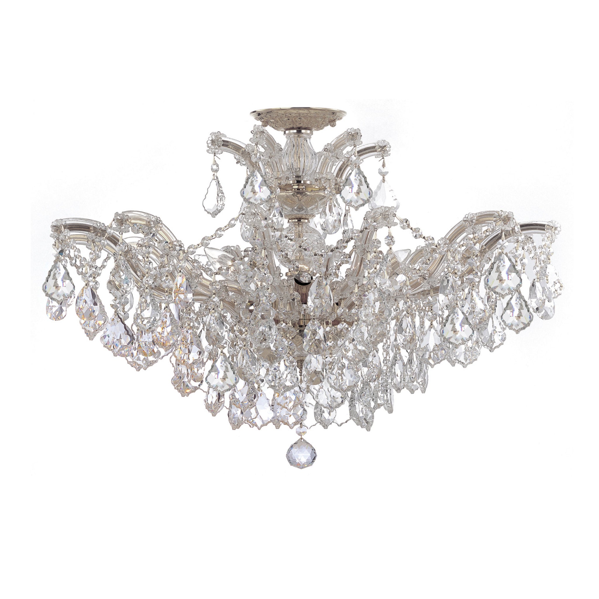 Maria Theresa 29-Inch Swarovski Strass X Ceiling Light