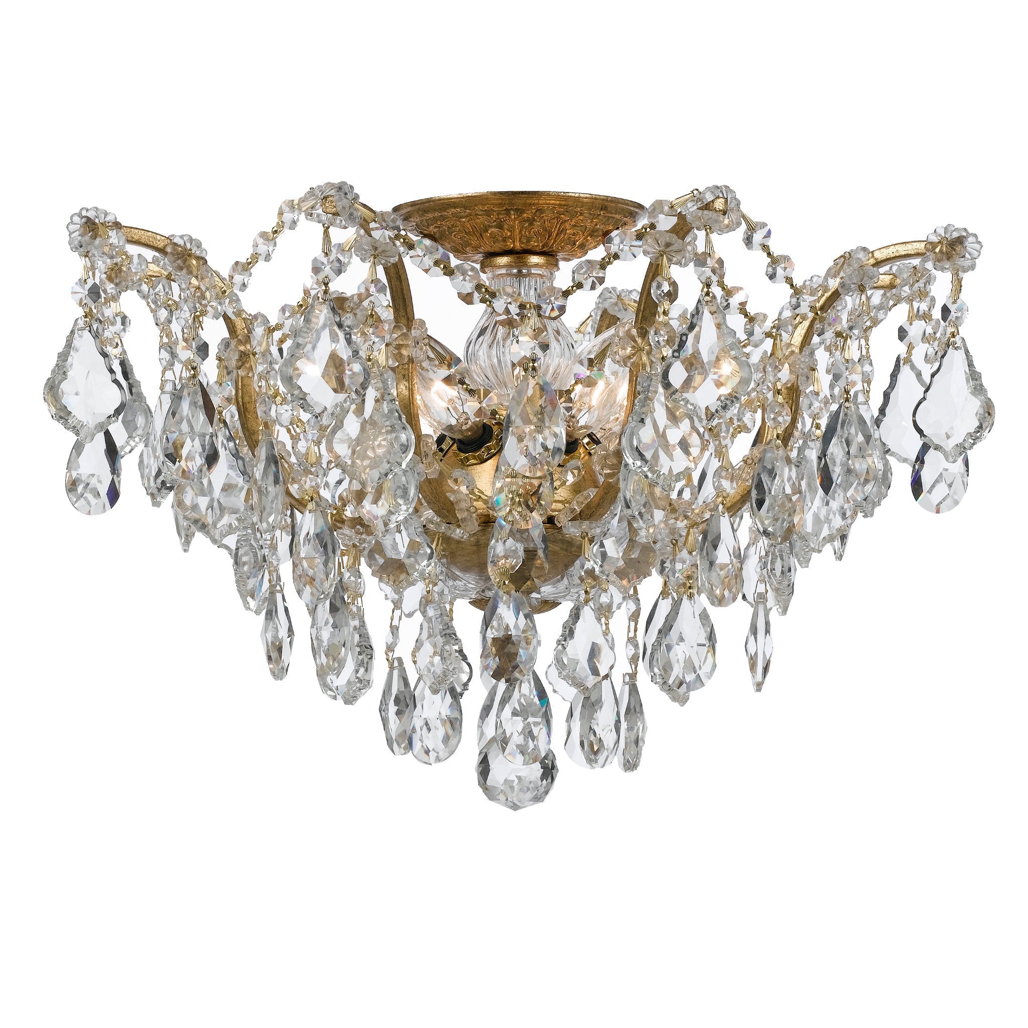 Filmore 19-Inch Swarovski Strass Crystal Ceiling Light