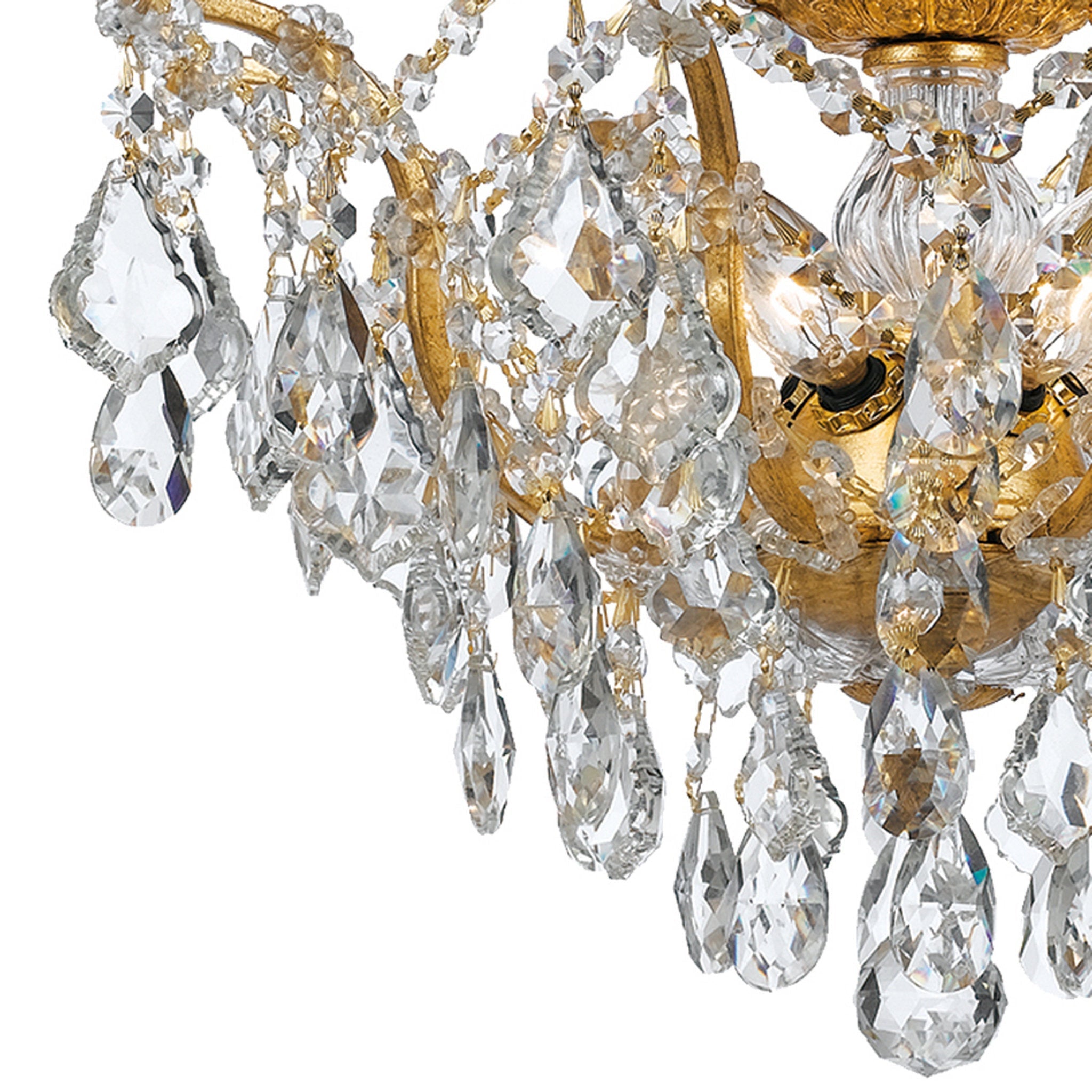 Filmore 19-Inch Swarovski Strass Crystal Ceiling Light