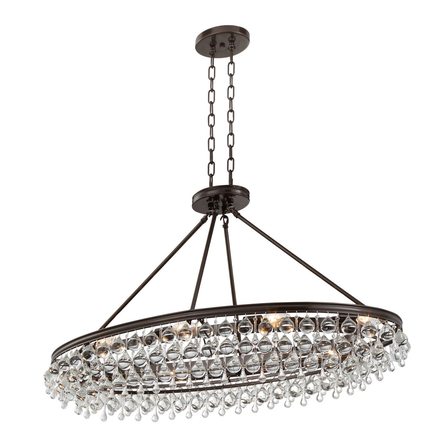 Group Calypso Vibrant Bronze 18-Inch Pendant Light