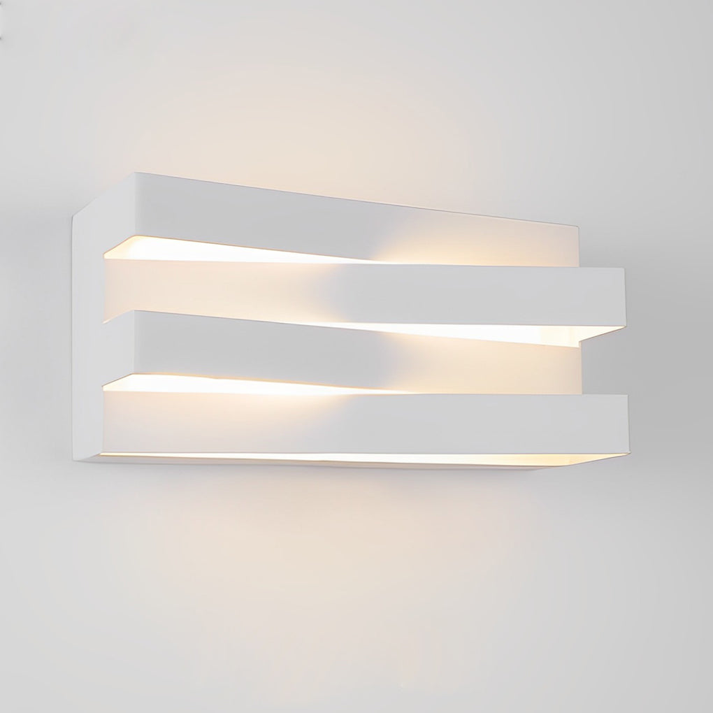 Creative Geometric LED Contemporary Clean-Lined Wall Light, Bedroom Wall Sconce, detail 6
