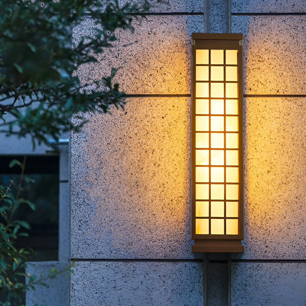 Classic Rectangular T5 Waterproof Vintage Wall Sconce