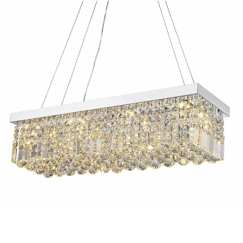 Crystal Kitchen Rectangle Chandelier