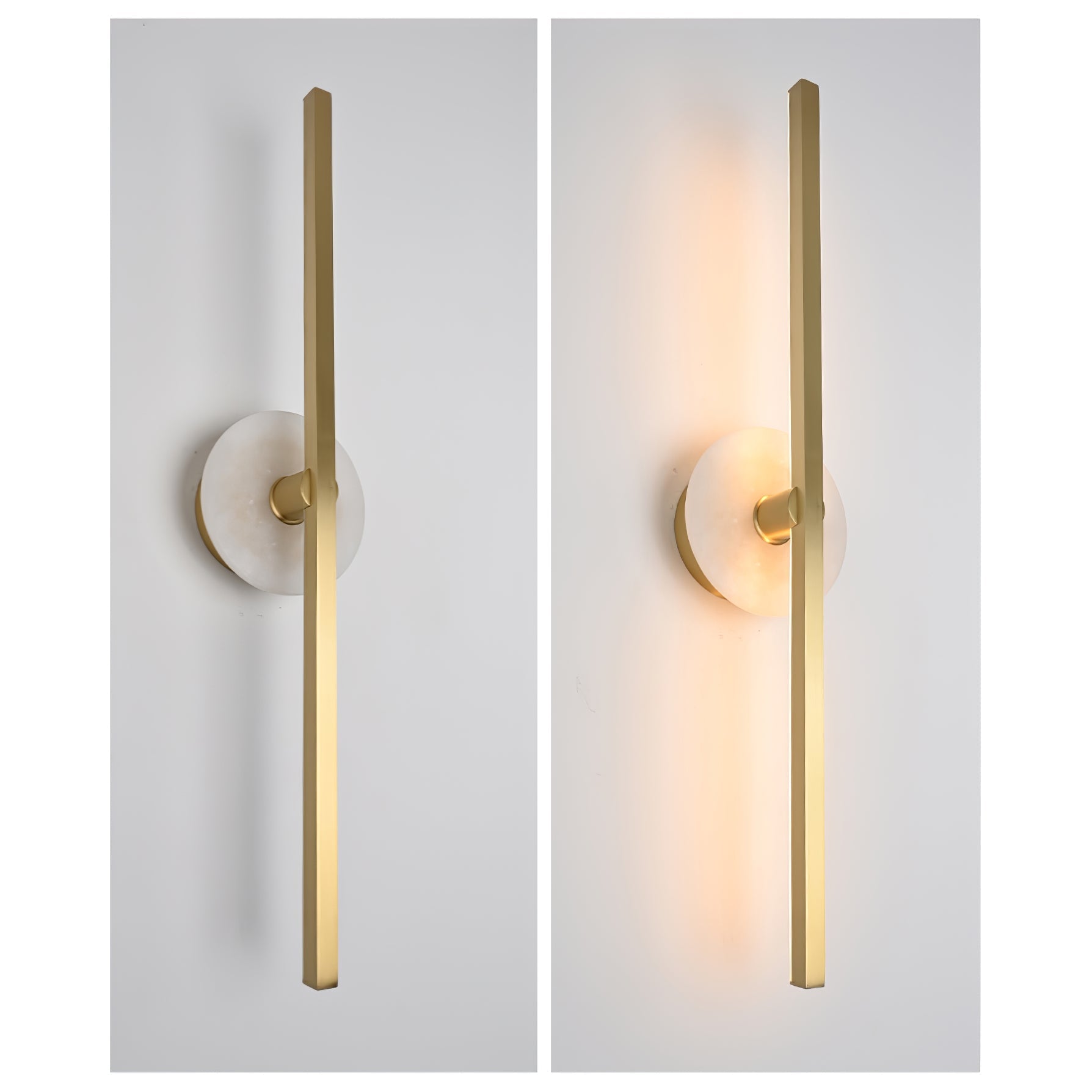 Zylaro Stone Wall Light, Hardwired Wall Sconce, detail 27