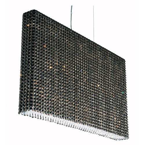 Stainless Steel 19-Light Jaguar Swarovski Pendant Light