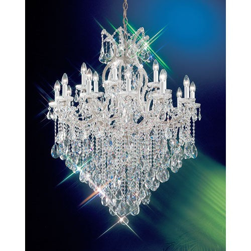 Maria Thersea Chrome Nineteen-Light Chandelier