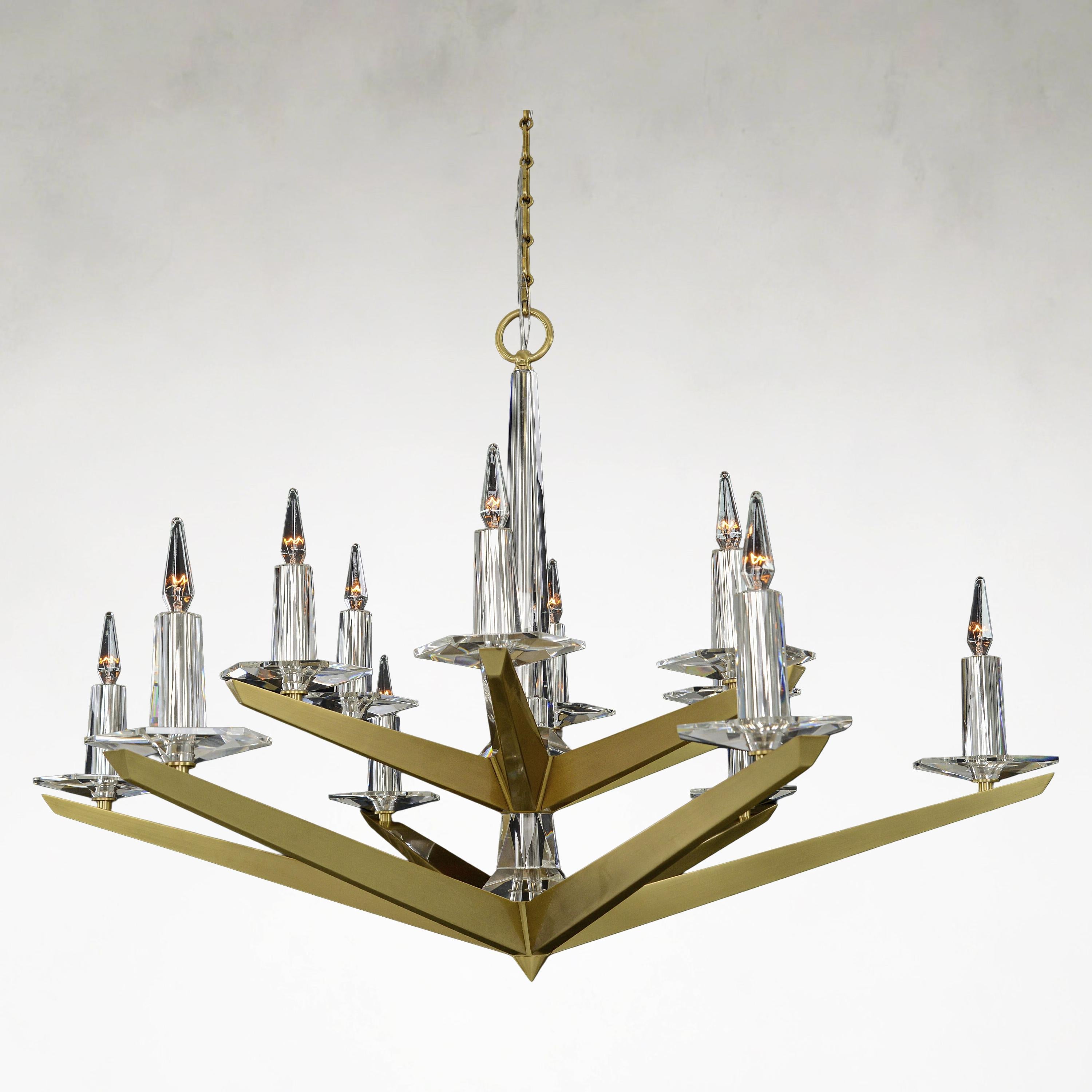 Antarus Twelve-Light Ceiling Chandelier