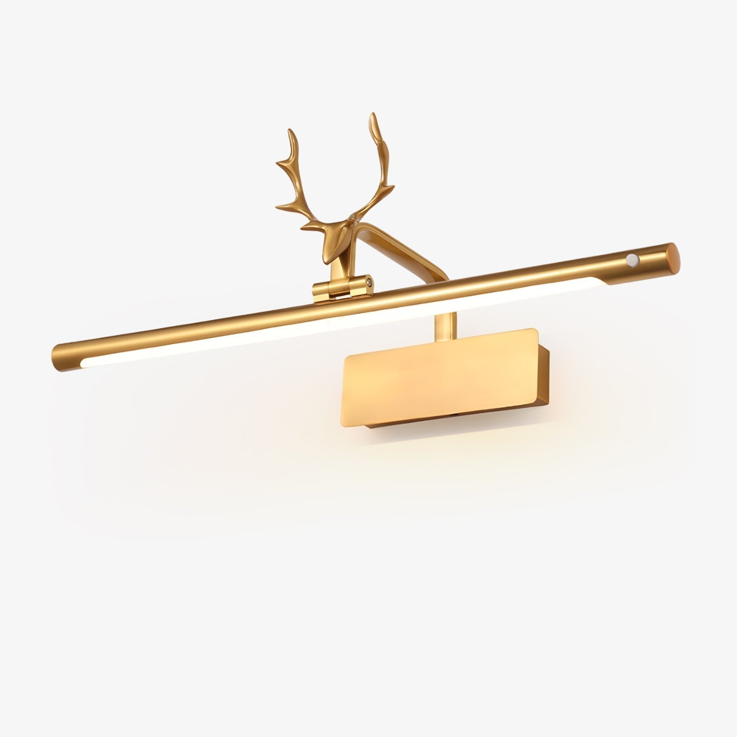 Stag Horn Wall Light, Hardwired Wall Sconce, detail 11