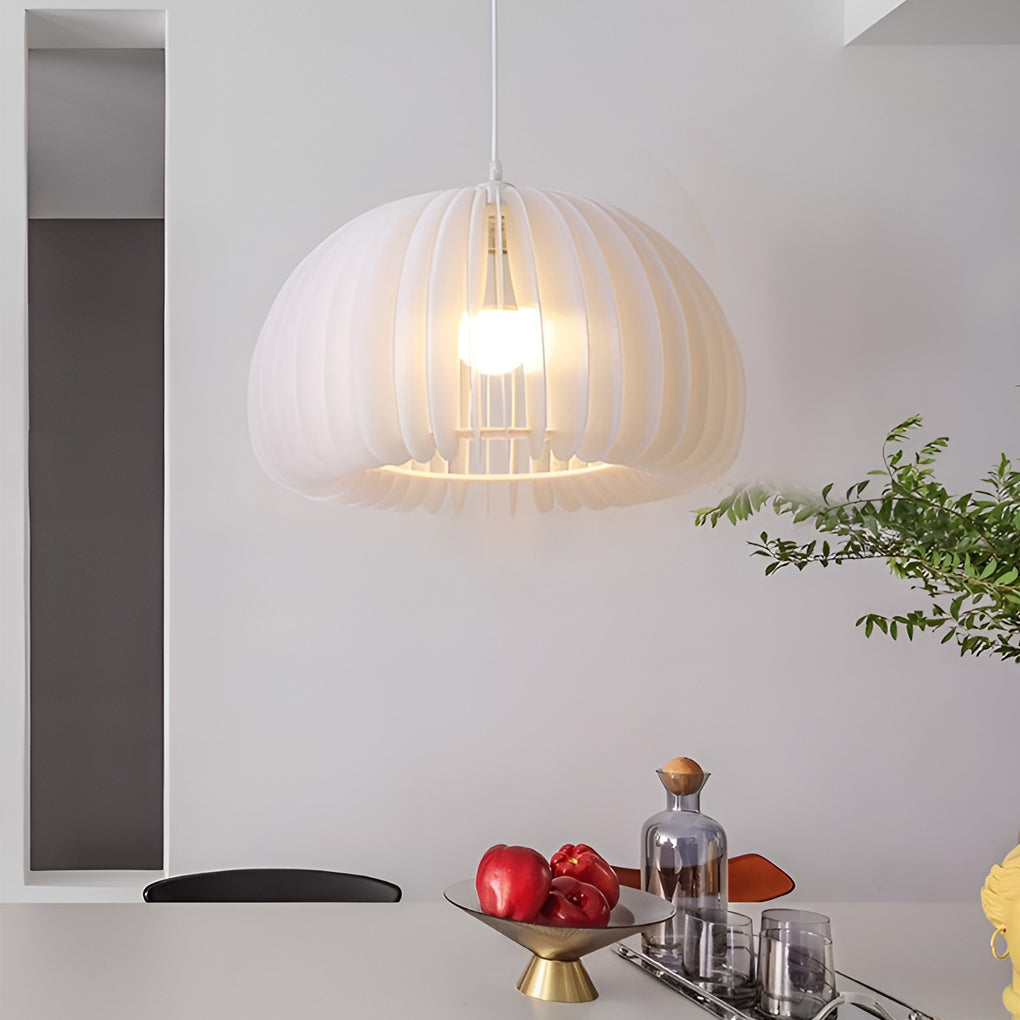Lantern Shaped 3 Step Dimming LED 16W White Chandelier