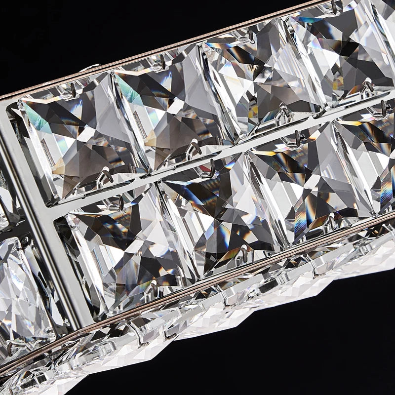 Bacci 47" Crystal Dining Room Chandelier