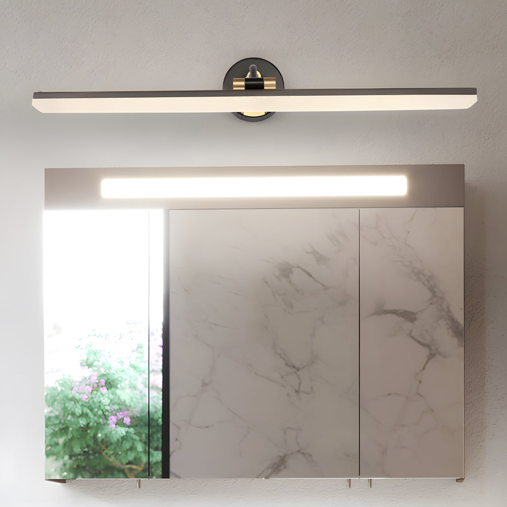 Adjustable LED Bathroom Vanity Mirror Light with Flat