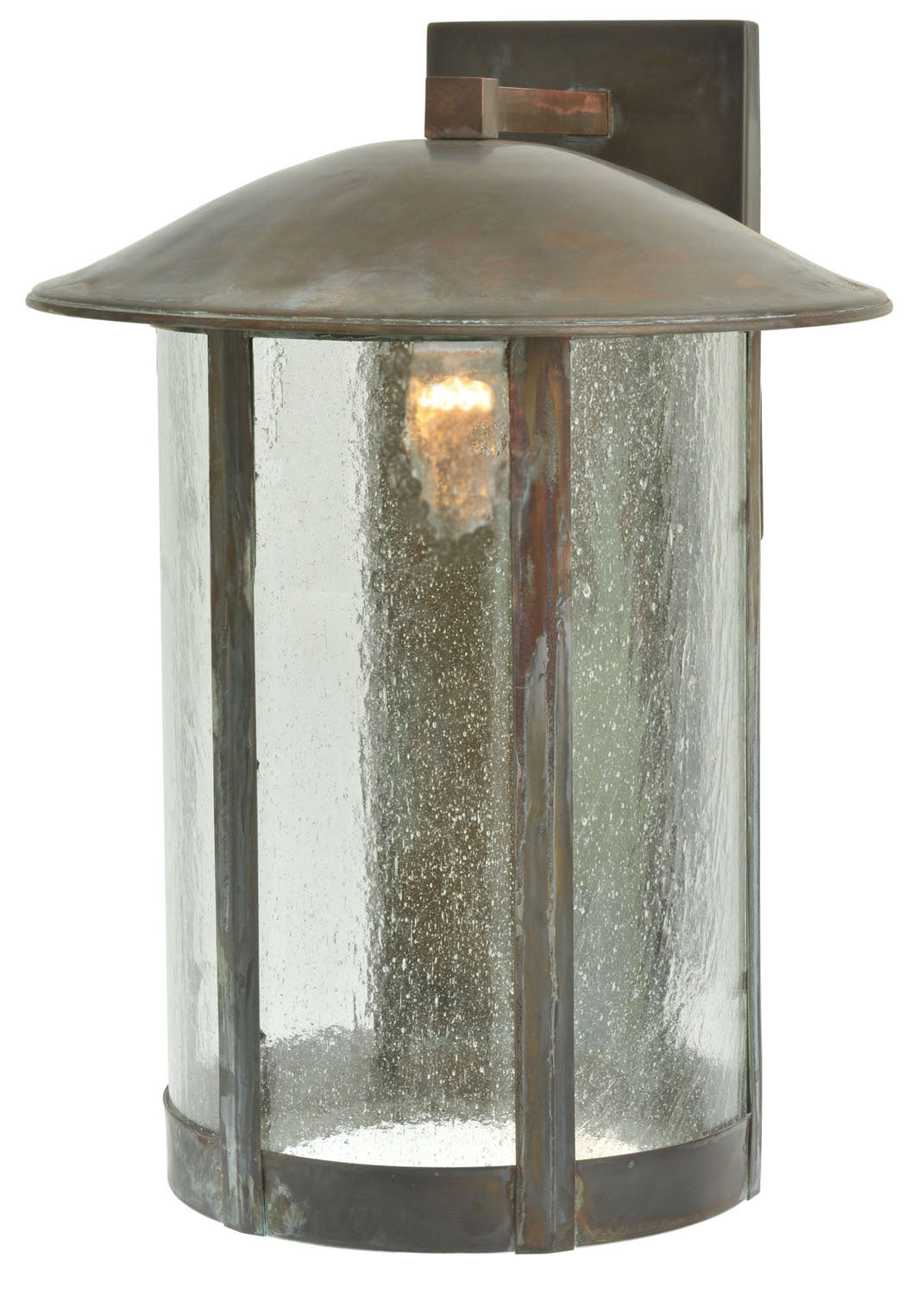 Lake 1-Light 22.00" Vintage Copper Wall Sconce front view