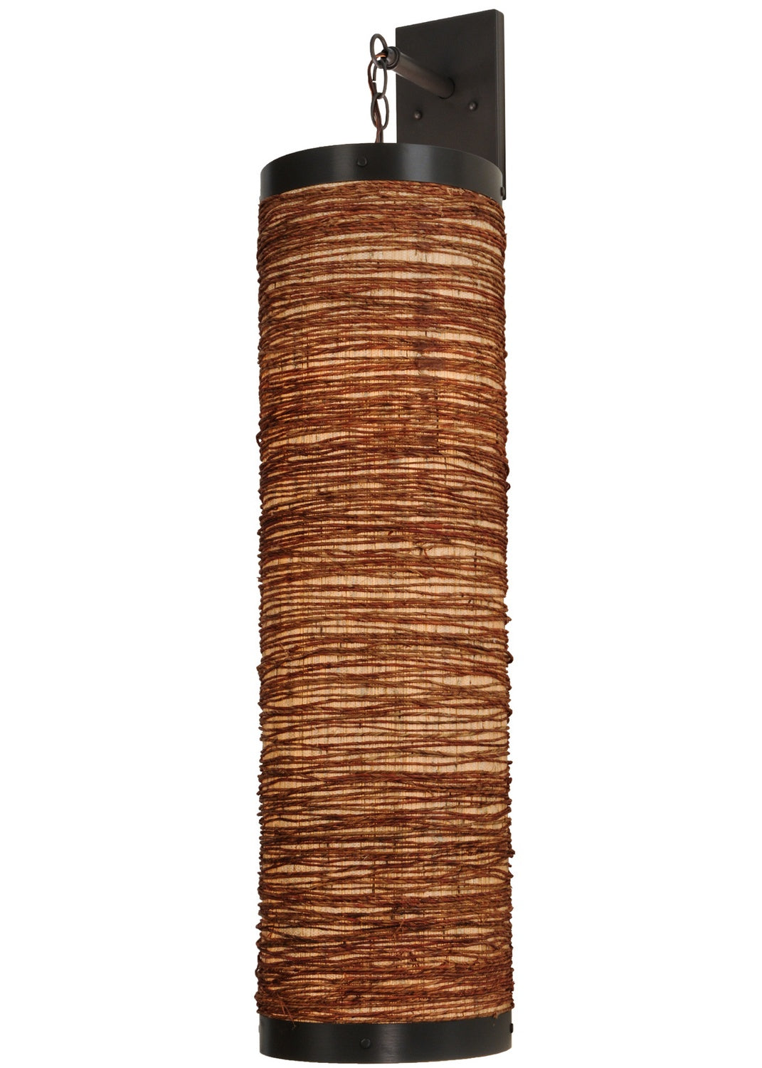 Cilindro 1-Light 42.00" Timeless Bronze Wall Sconce front view