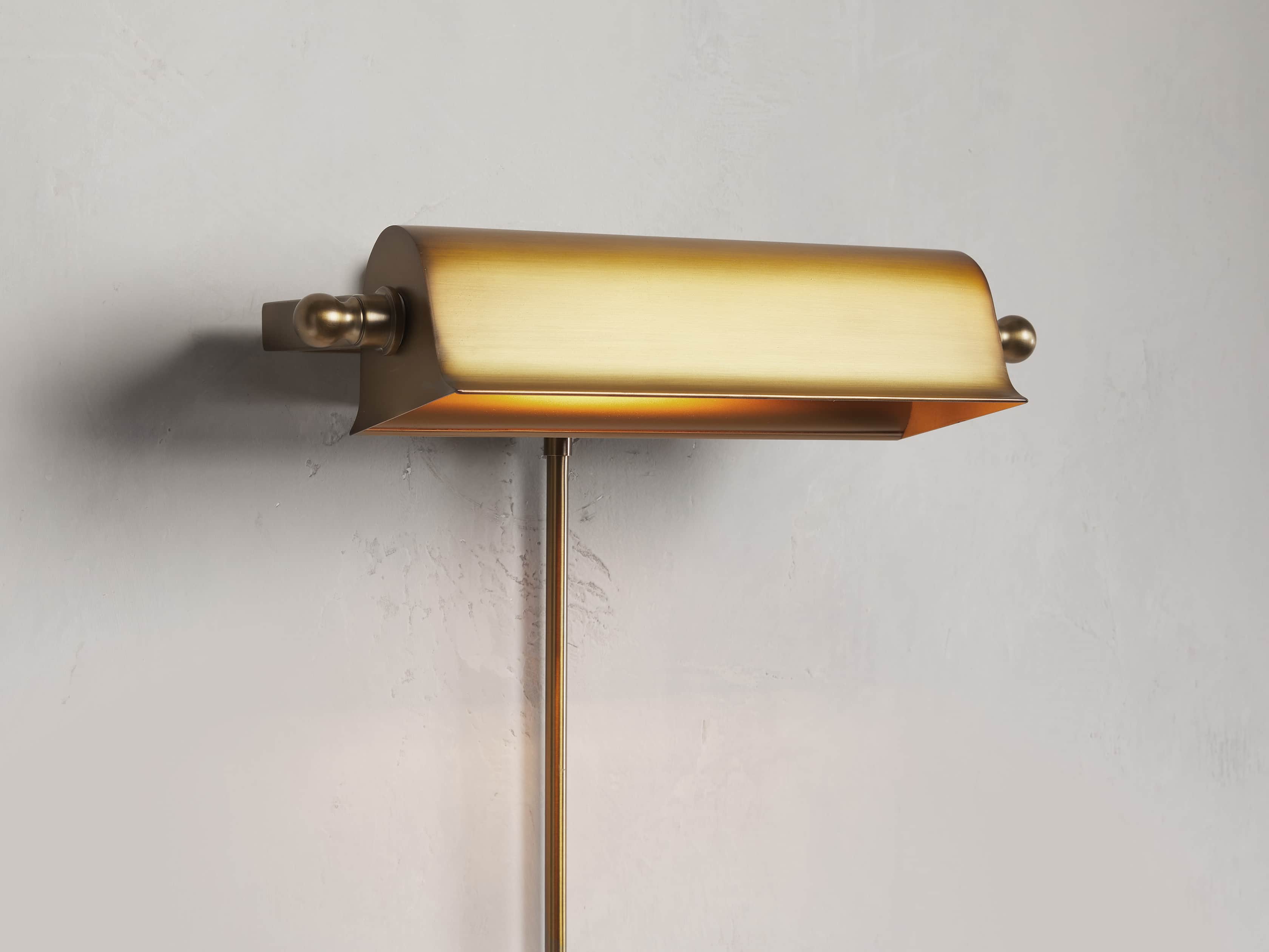 Metal Tremont Picture Light, Plug-In Wall Sconce, detail 12