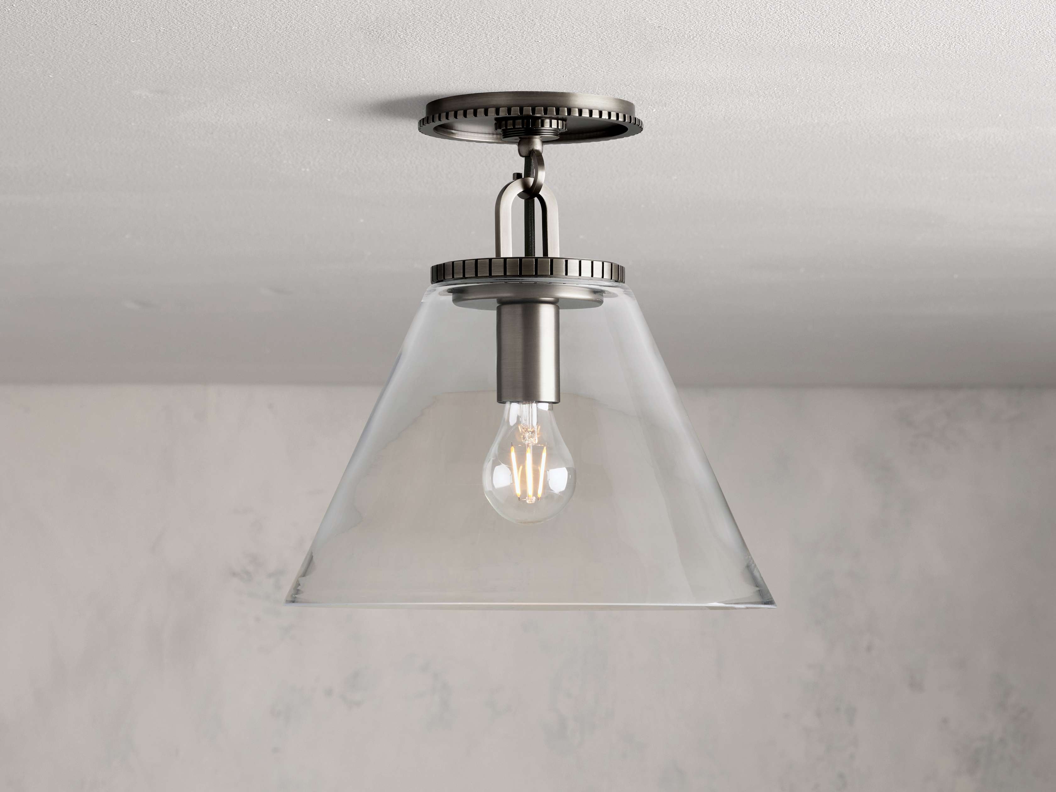 Wescott Cone Flush Mount