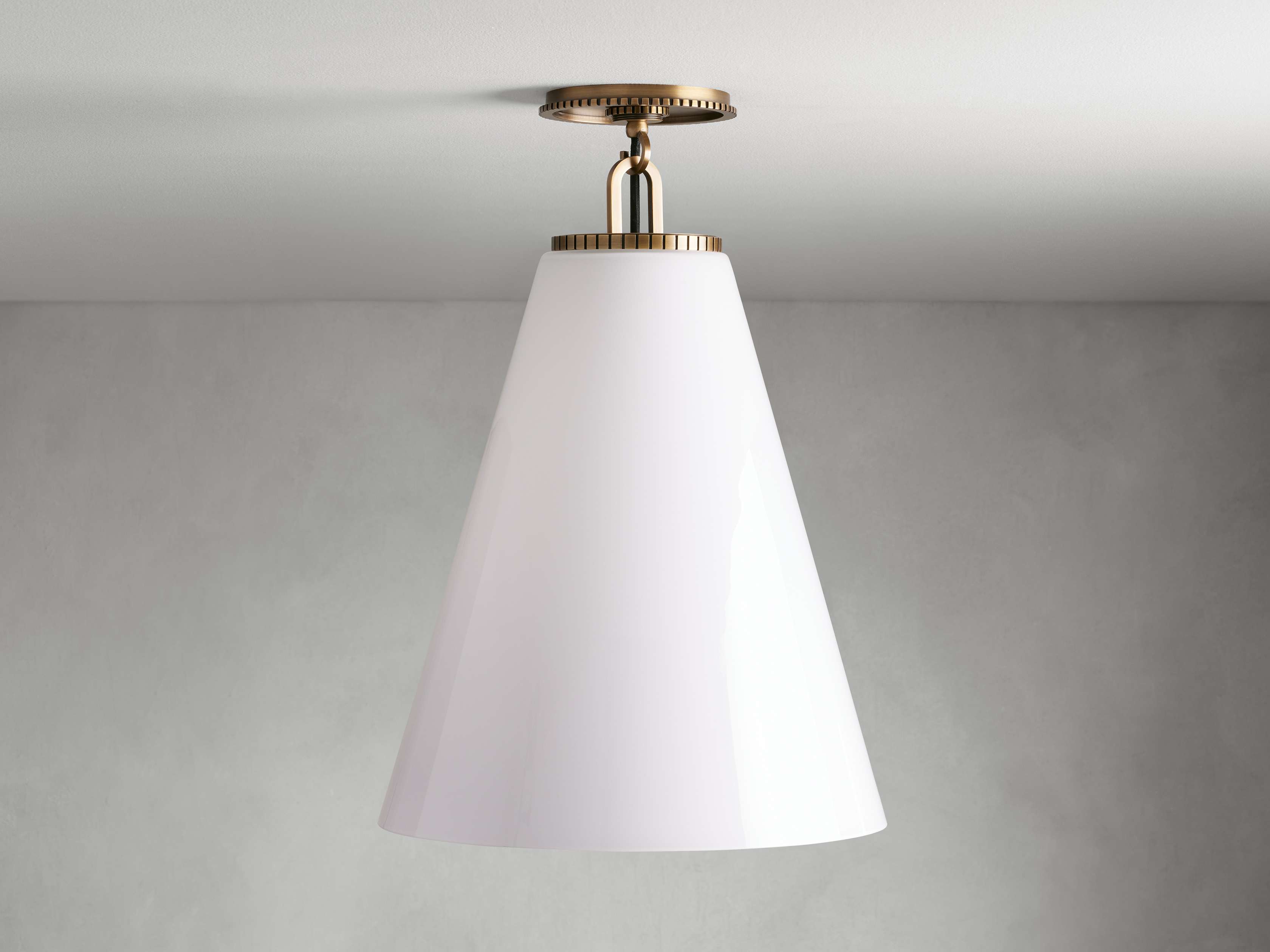 Wescott Cone Flush Mount