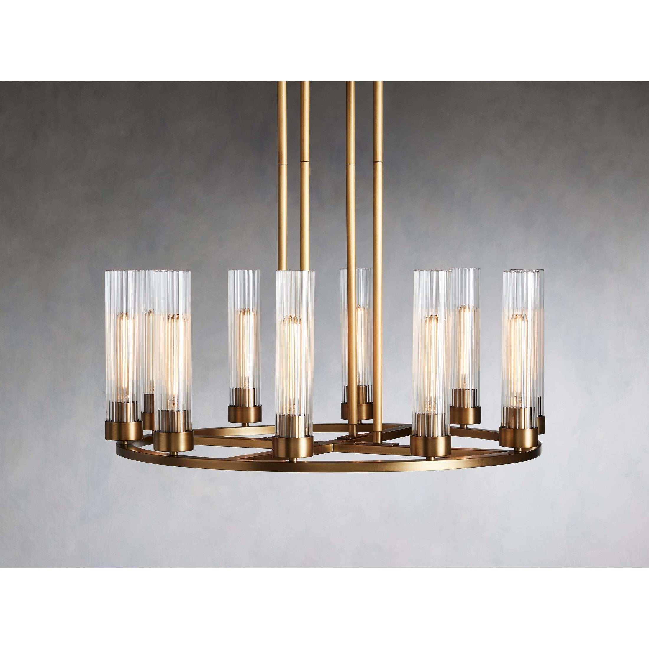 Andreas 10-Light Round Chandelier