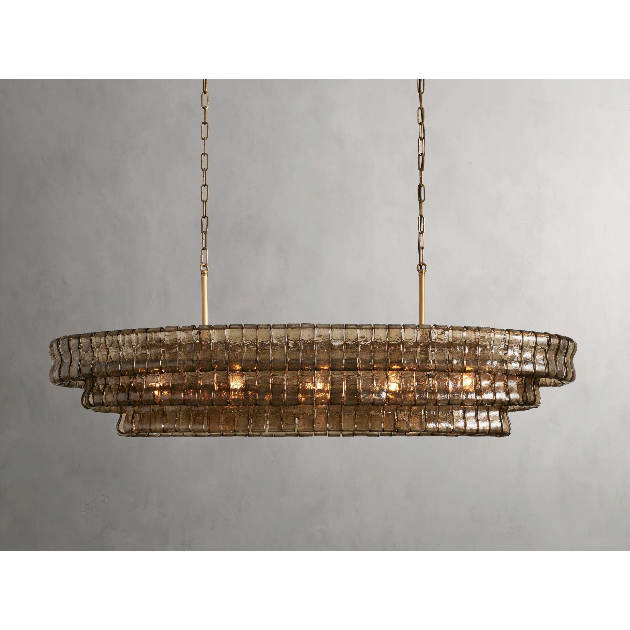 Ghiaccio Oval Chandelier
