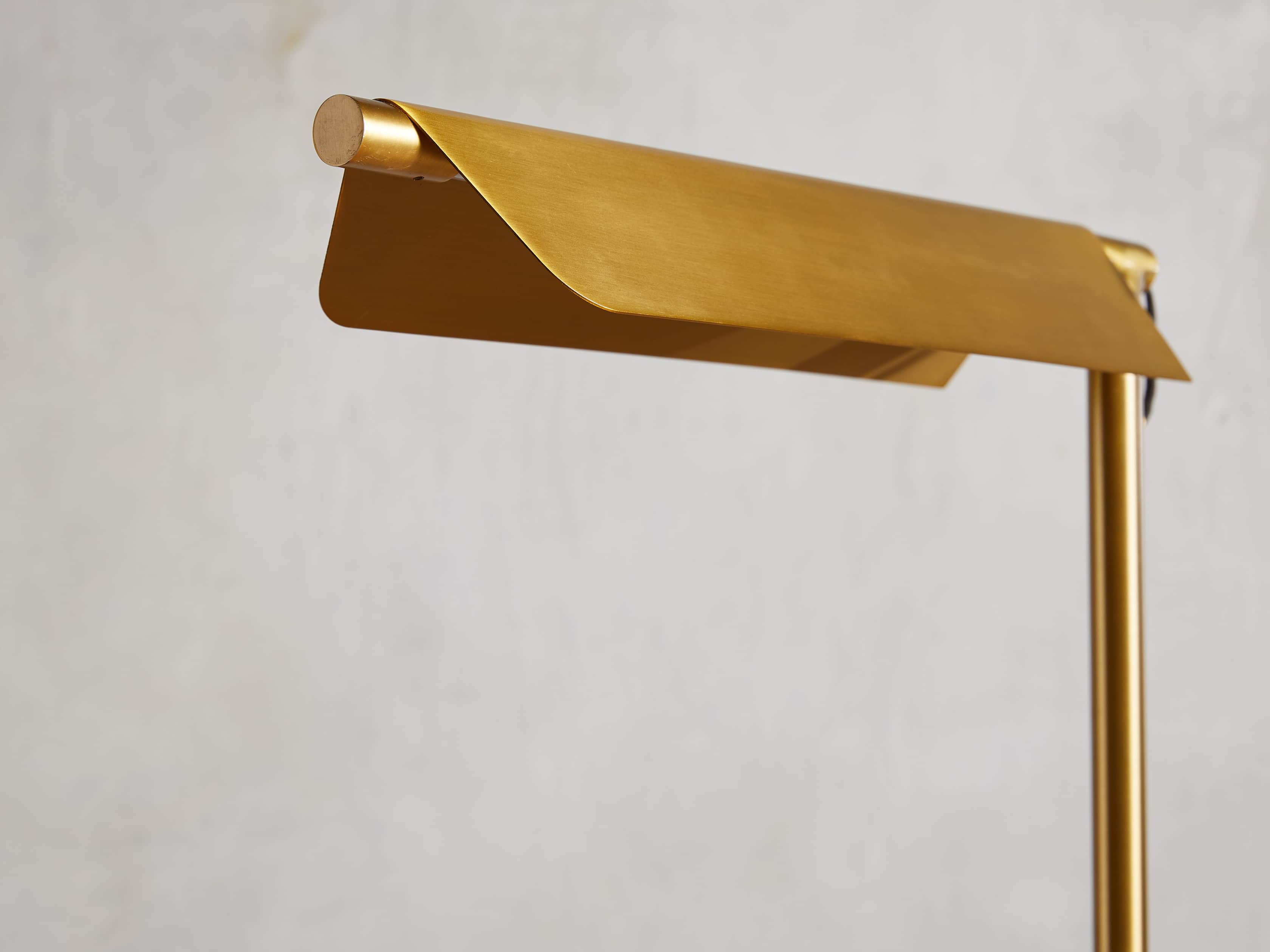 A x le Brass Floor Lamp