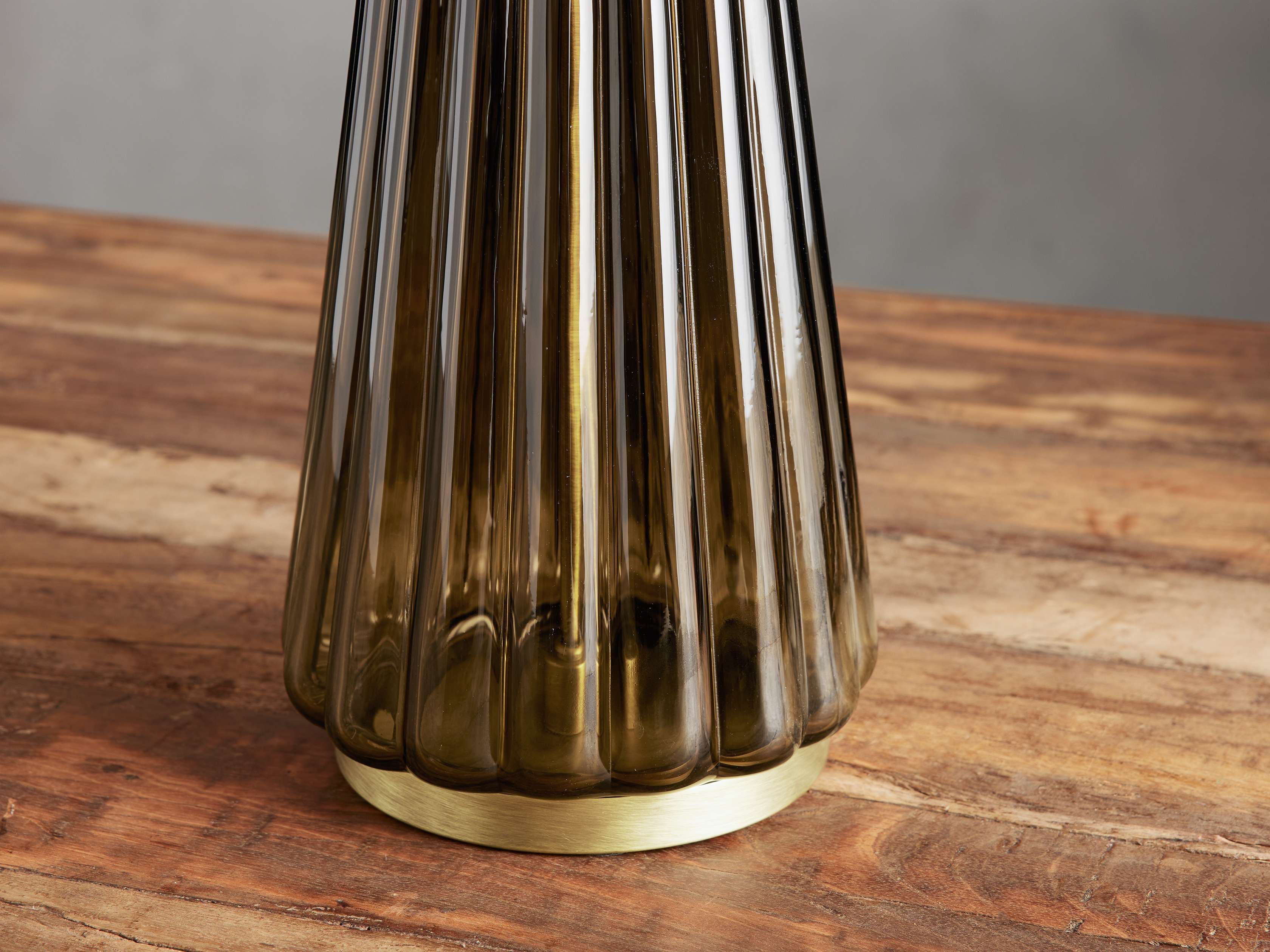 glass table lamp shown as a main product image for bedside tables