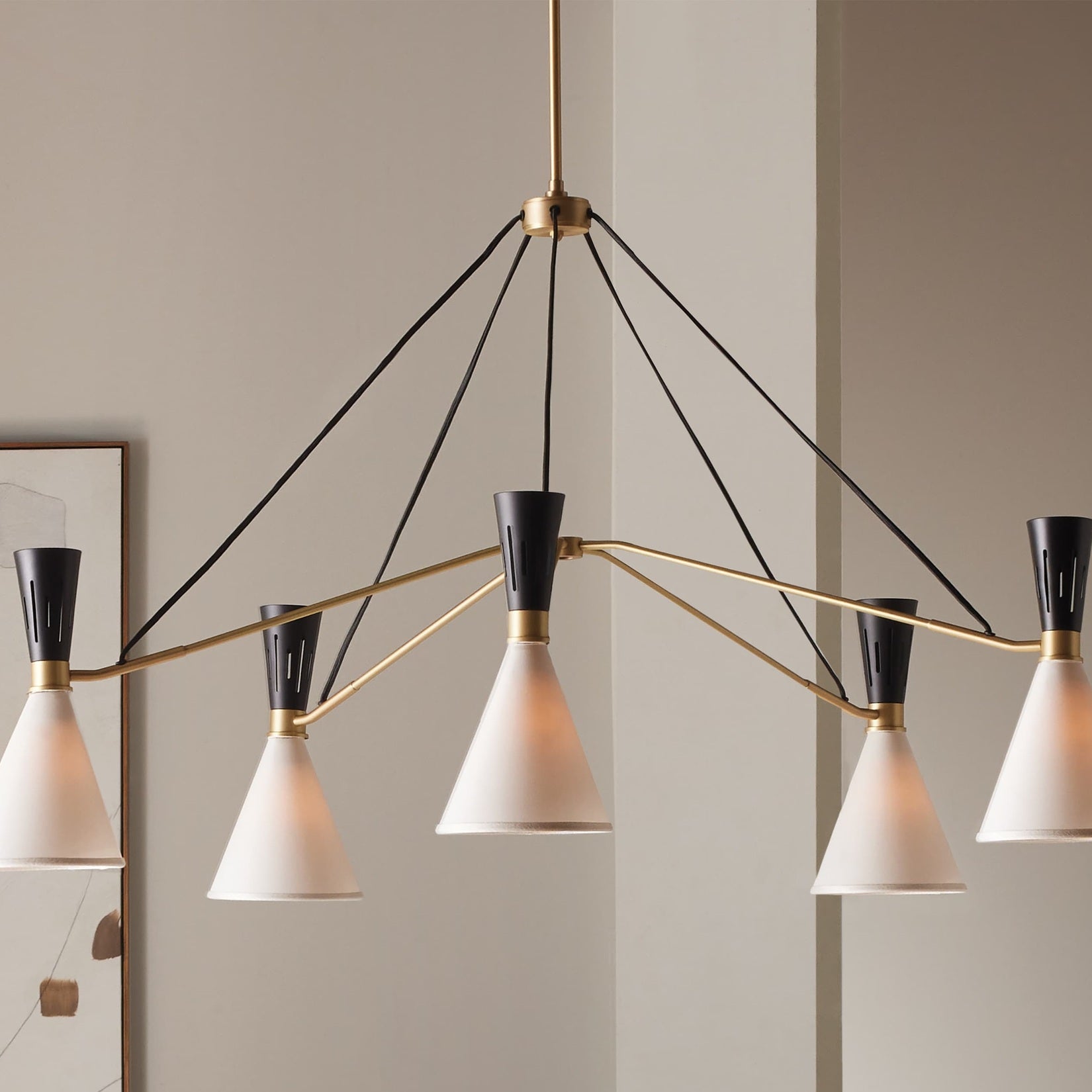 Ramsey Round Chandelier