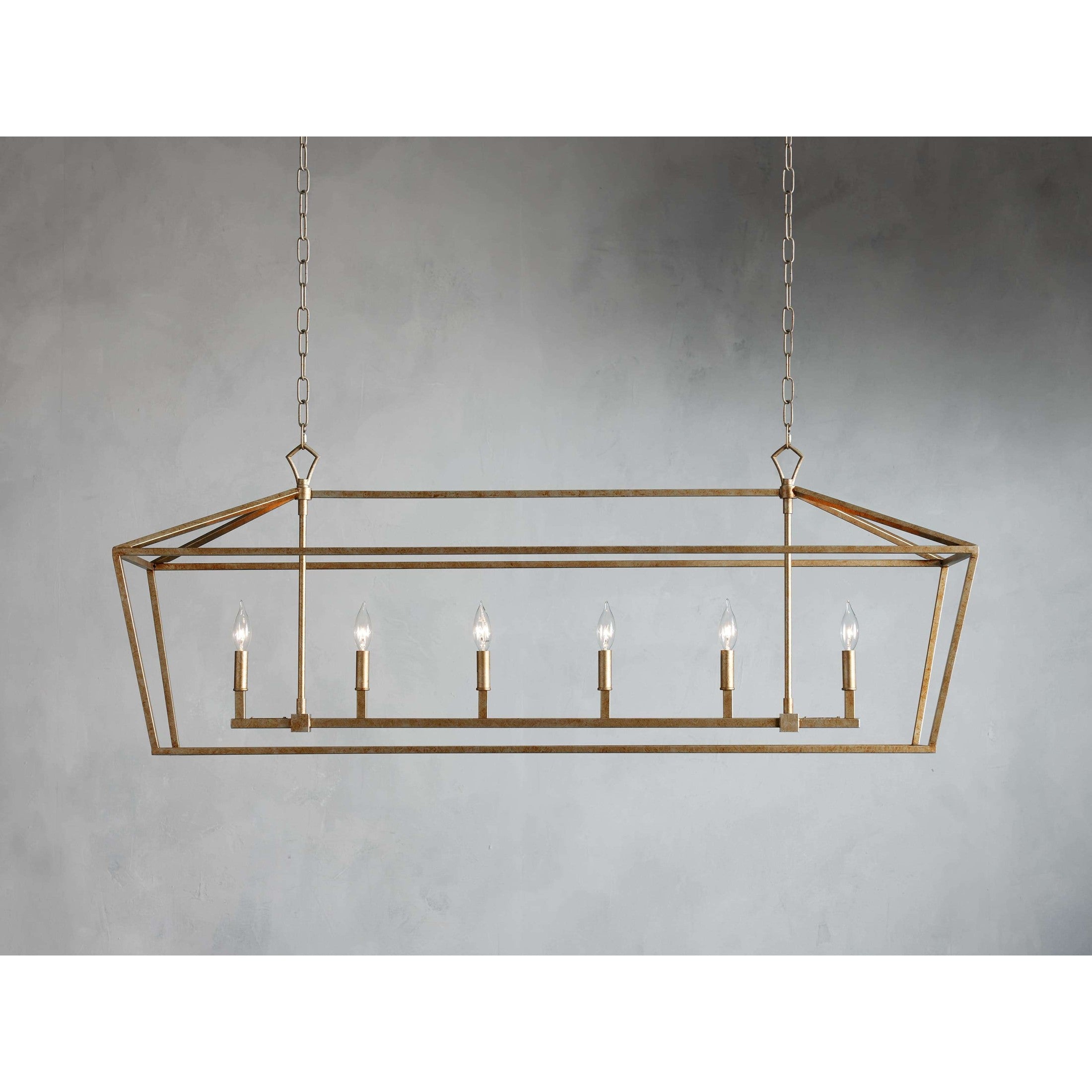 Garnet Rectangular Chandelier